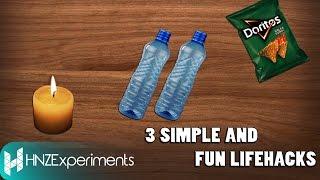 3 SIMPLE & FUN LIFE HACKS