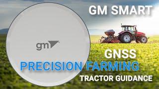 GNSS receiver GM SMART for Agricultural Guidance. Smooth guidance and RTK