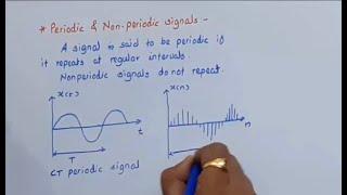 Periodic & Non-Periodic Signals | Signals & Systems | Classification of Signals