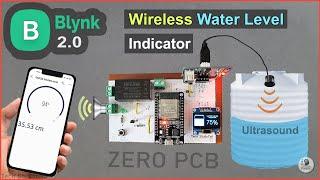 IoT Based Water Level Monitoring system using ESP32 Blynk & Ultrasonic Sensor