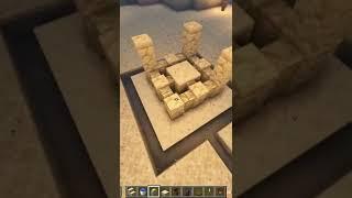 How to make a realistic Sandcastle in Minecraft