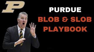 Purdue BLOB And SLOB Playbook | Baseline And Sideline In Bounds Set Plays (Zone & Man)