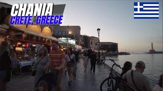 Chania, Greece  Walking Tour (Port and Old Town)