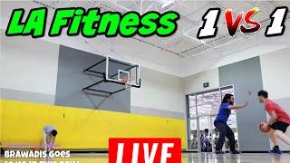 1V1 Basketball vs LA fitness Plumbers & Milkmen (12/15 3pt FG)