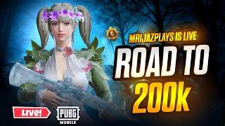 Road to 200k | MRIJAZPLAYS  is LIVE || Get Free UC