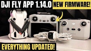 DJI Fly App 1.14.0 & RC Controller Firmware Review - DJI Neo is HERE!