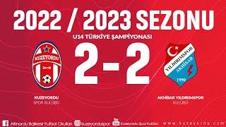 U14/13 | TÜRKİYE ŞAMPİYONASI | KUZEYORDU - AKHİSAR YILDIRIMSPOR (30.03.2023)