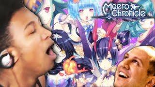 ETIKA REACTS TO WAIFU GAMES (MOERO CHRONICLE & THE PRINCESS GUIDE)