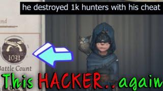 I Met This Hacker.. Again.. Luchino The Evil Reptilian High Tier Hunter Identity V Speed Cheater