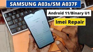 Samsung  Galaxy A03s(SM-A037F) Android 11 Imei Repair|Samsung Imei Repair|imeirepair||Tech Sami||