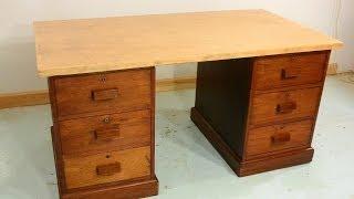 Trash to treasure: Antique desk drawers