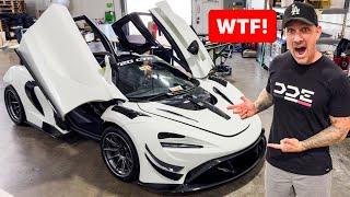 IT’S BACK! MY MCLAREN 720 GTR  IS GETTING ALL NEW WRAP!