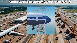 Kallita-Charles International Airport Timelaspe Build | Flight Simulator A