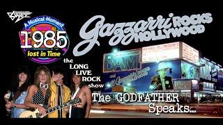 GODFATHER of Rock and Roll | Gazzari 1985 Club Interview | Lost In Time Media