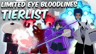 Limited Eye Bloodlines *WORST TO BEST* | Shindo Life