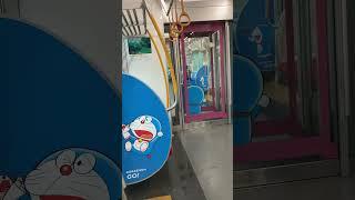 Inside a Doraemon train #doraemon #train #densha #seibu #tokyo #japan