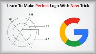 How to Create Google Logo in Coreldraw | Best Logo Design in CorelDraw | CorelwaliSarkar