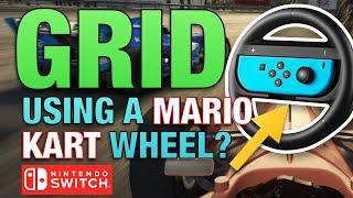 Control overview of GRID Autosport on Nintendo Switch - using a WHEEL???