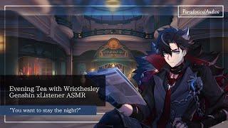 Tea Break | Spending the Night with Wriothesley | Genshin Impact x Listener Sleep Aid Modern AU ASMR