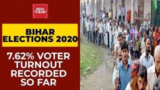 Bihar Election 2020: Polling For Phase 3 Underway, 7.62% Voter Turnout Recorded | GROUND REPORT