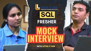 SQL interview Questions and Answers | Frequently asked SQL interview questions | Sql Mock Interview