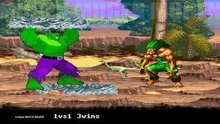 Hulk vs Blanka | MUGEN 1vs1