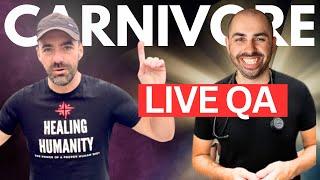 Carnivore QA with Dr Suresh! HE Went Carnivore & Felt Like SuperMan Livestream!