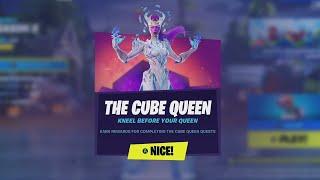 How To UNLOCK The Queen Cube Skin In Fortnite Season 8! (How To Get The Queen Cube Skin)