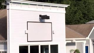 Outdoor Short Throw Projector Enclosure for UST Projectors