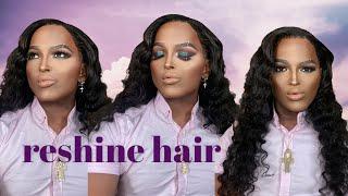 Beginner Friendly LOOSE DEEP WAVE WIG| BEST HD LACE | RESHINE HAIR