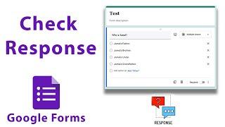 How to Check Responses in Google Forms