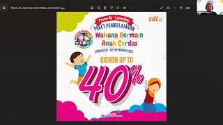 Launching Paket Pembelajaran Wahana Bermain Anak Cerdas