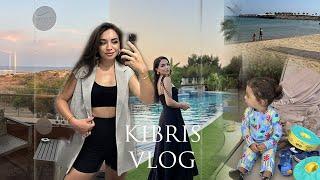 KIBRIS VLOG PART 2 | HER ŞEY DAHİL OTEL RAHATLIĞI | ARKADAŞLARIMIZLA TATİLDEYİZ | GELEN KARGOLARIM