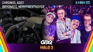 Halo 3 by Chronos, adef, bryonato and NervyDestroyer in 1:08:33 - Summer Games Done Quick 2024