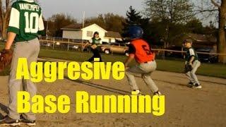 Aggressive base running WINS the game. Stealing home to win.
