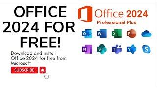 Download and Install Office 2024 from Microsoft | Free | Detailed Guide