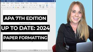 How to format your paper in APA style in 2025