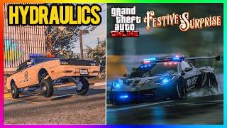 ALL NEW POLICE CARS, Cop Vehicles, Coquette D10, GTA 5 Agents Of Sabotage DLC 2024 GTA Online Update