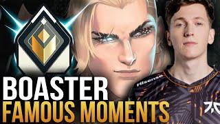 BOASTER'S MOST FAMOUS MOMENTS - Valorant Montage