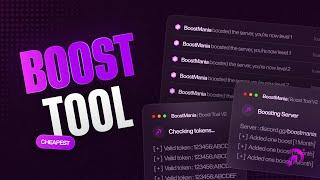 Discord Boost Tool V2 | Cheapest & Best | BoostMania