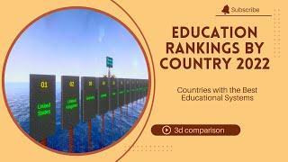 Education Rankings by Country | top advance educational countries 2022 | Comparison