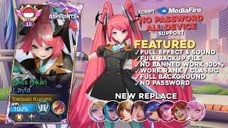 Script Skin Layla Aspirant - Miss Hikari No Password Full Effect Voice | Patch Terbaru