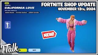 *NEW* CALIFORNIA LOVE EMOTE! Fortnite Item Shop [November 13th, 2024] (Fortnite Chapter 5)