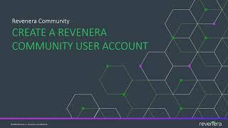 Create a Revenera Community User Account