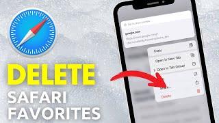 How To Delete Favorites On Safari iPhone  (EASY!)