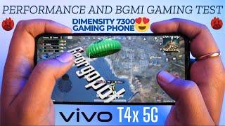 Vivo T4x 5G Performance and Gaming Review | Vivo T4x Antutu Benchmark and BGMI 1 Hour Gaming Test