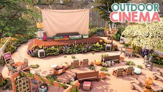 Brindleton Bay Outdoor Cinema  | NO CC | The Sims 4 Speed Build