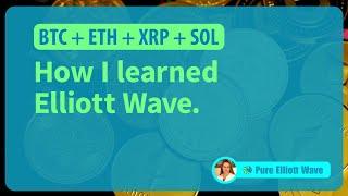 BTC, ETH, XRP: How I learned Elliott Wave