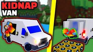 KIDNAP VAN | Build a Boat for Treasure FUNNY MOMENTS Roblox