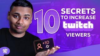  10 Tips to GROW from 0 to 10 Average VIEWERS on TWITCH